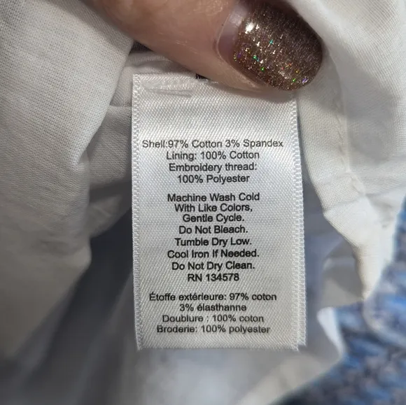NWT Vineyard Vines Dress Embroidered Cisco Swing Dress Blue White Stripe, Sz 0