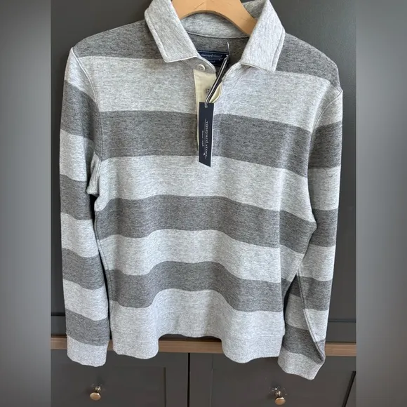 NWT • VINEYARD VINES Striped Cam Shirt • Small
