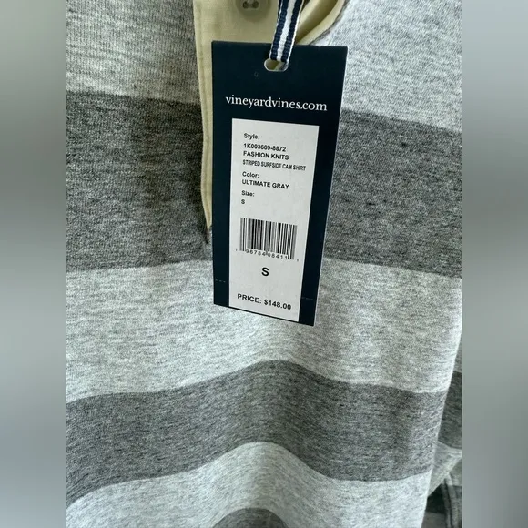 NWT • VINEYARD VINES Striped Cam Shirt • Small