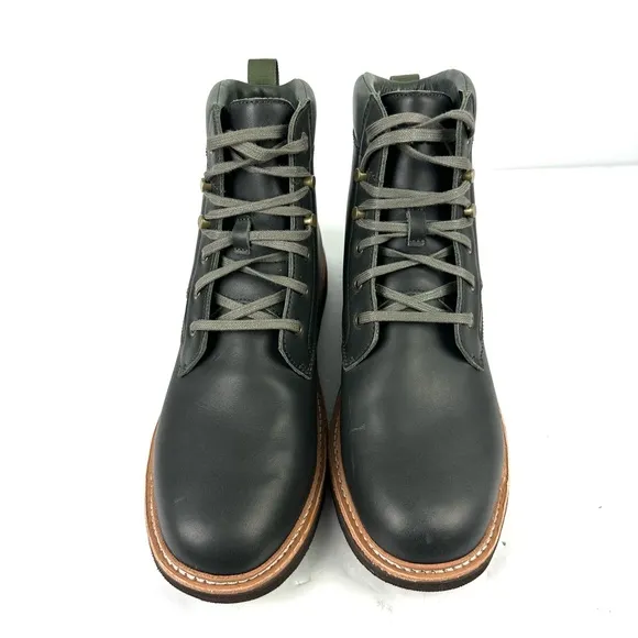 OluKai KilaKila Boots 12 Mens Leather Lace Up Waterproof Bootie