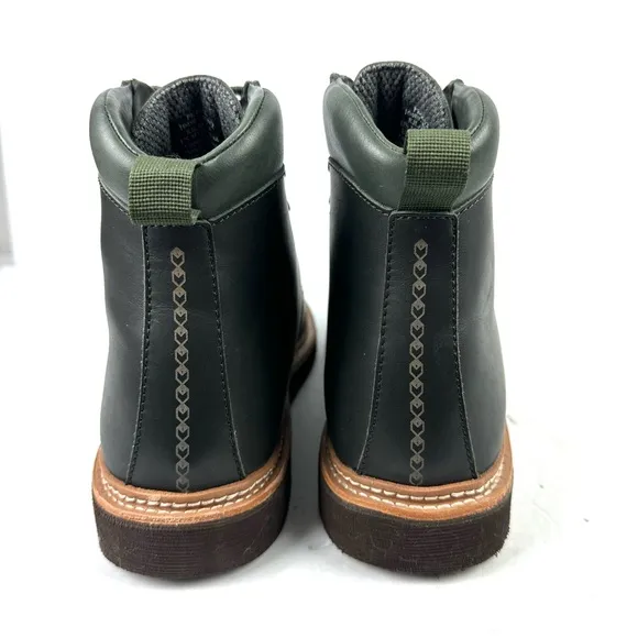 OluKai KilaKila Boots 12 Mens Leather Lace Up Waterproof Bootie