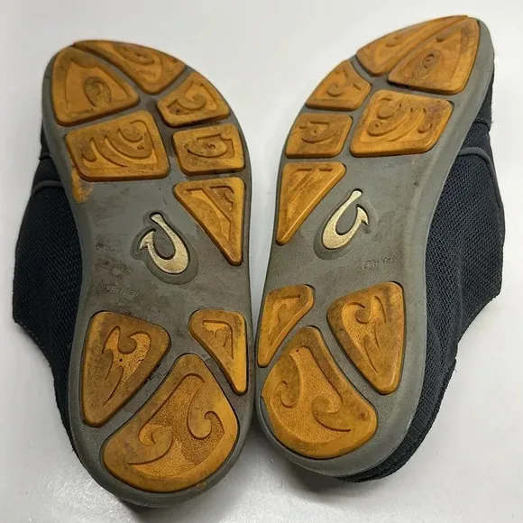 Olukai Nohea Mesh Slip On Sneakers Shoes Lightweight Breathable Gray Men's 12