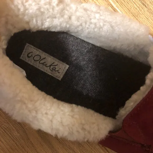 Olukai women slippers, Ku'una Moccasins/Slippers in Lilikoi, 10