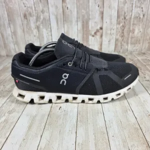 On Cloud Running Shoes Lightweight Athletic Cushioned Black US Men's 12