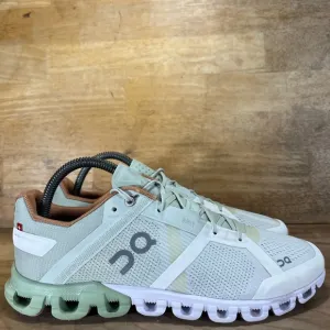 On CloudFlow 2.0 LIGHTWEIGHT Womens Size 8.5 Running Shoes Sneakers White Aloe