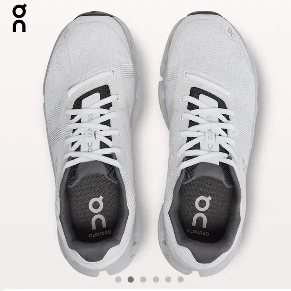 ON Cloudgo White | GlacierWOMEN SHOES size 9.5 NEW