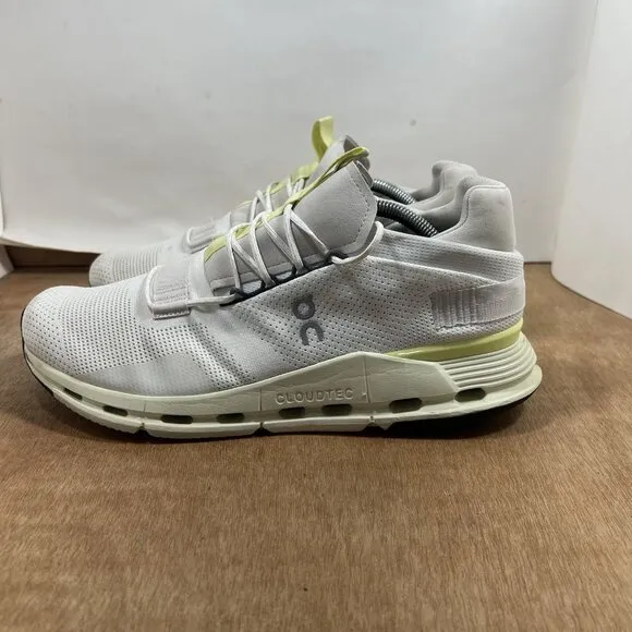 On Cloudnova Men's Size 11.5 Shoes Sneakers Running Undyed White 26.98226