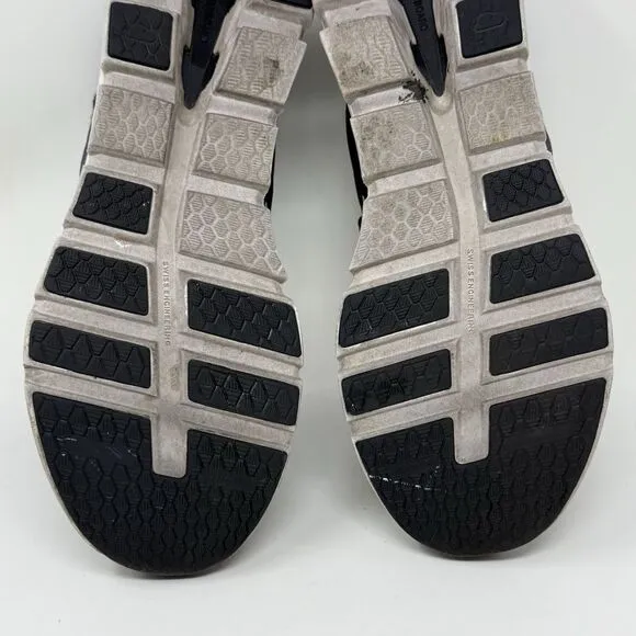On Cloudrunner Running Shoes Mens 10.5 Black Mesh Lightweight Sneakers
