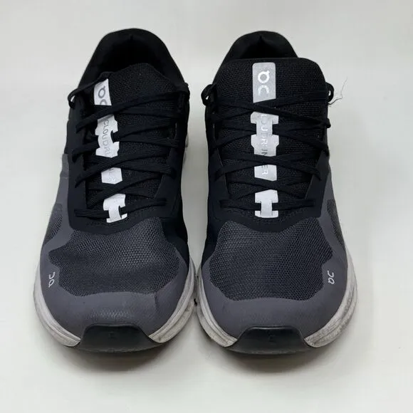 On Cloudrunner Running Shoes Mens 10.5 Black Mesh Lightweight Sneakers