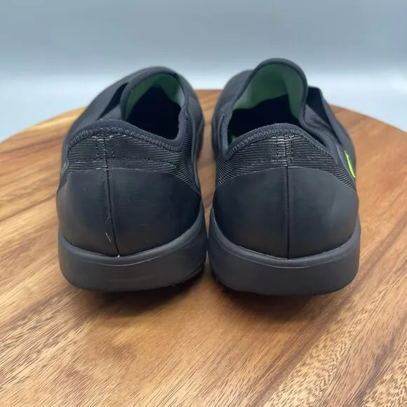 OOFOS 00MG Low Shoes Mens 10.5 Black Mesh Walking Lightweight Recovery Comfort
