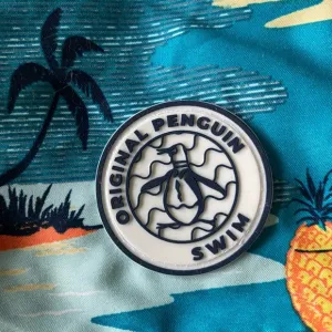ORIGINAL PENGUIN swim trunks! FUN Hula/Hawaiian print /mesh lined/3 pockets!🌴
