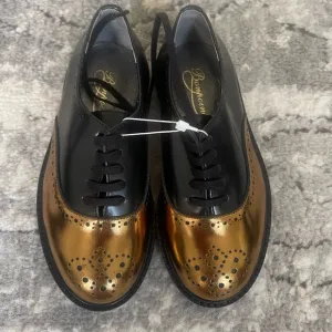 Oxford Gold and black BONPOINT brogues / Oxford shoes