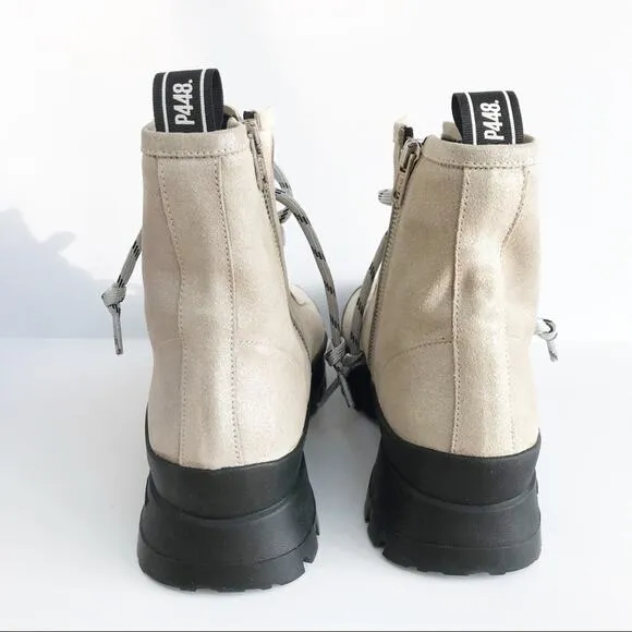 P448 Denise Platform Combat Boots