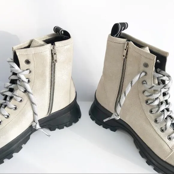 P448 Denise Platform Combat Boots