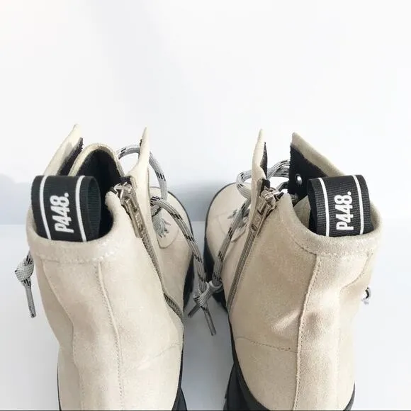 P448 Denise Platform Combat Boots
