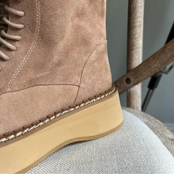 Paloma Barcelo Dorotea Lace-Up Platform Boots