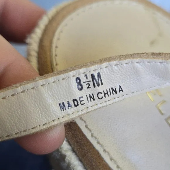 Pelle Moda Kortez Espadrille Wedges Tan
