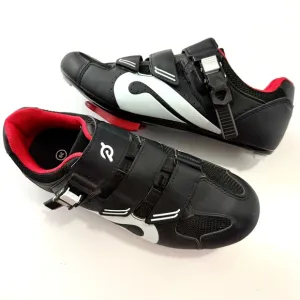 Peloton Original Cycling Bike Shoes Women’s Sz 39 US Sz 8 - Black Classic Velcro
