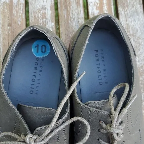 Perry Ellis Portfolio Sterling Oxford Shoes 10