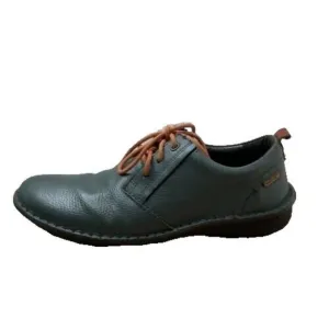 Pikolinos Santiago Men's Olive Leather Lac Up Derby Oxford Shoes Size 41/8