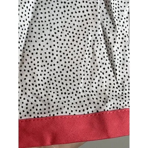 Pleiades Girls Dress Size 2T Pink Tank Shortie Black Polka Dot Fit Flare Summer