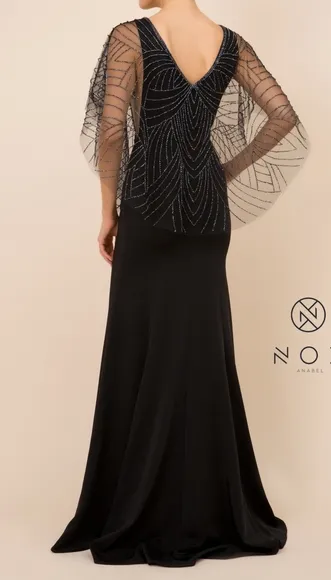Plus size formal evening mother of the bride gown