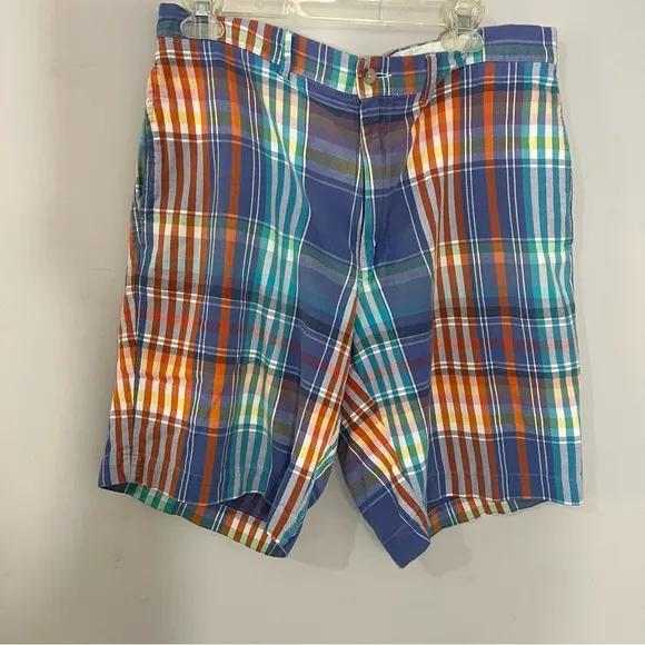 Polo Ralph Lauren Colorful Plaid Shorts Golf Preppy Derby Spring Y2K 2000s