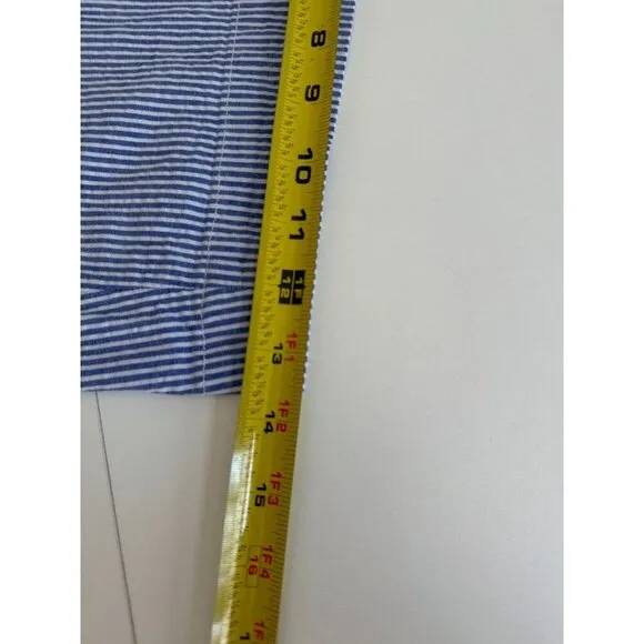 Polo Ralph Lauren Men's Classic Blue Striped Seersucker Shorts Sz 48B Preppy