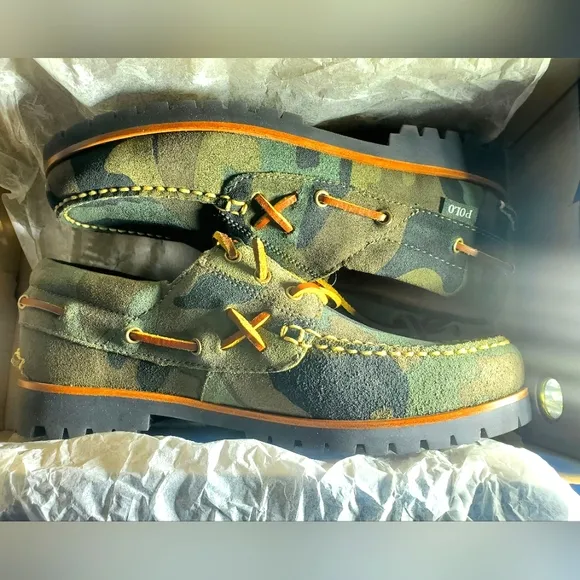 Polo Ralph Lauren-Men's Ranger Suede Boat Shoe