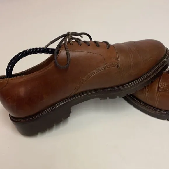 Polo Ralph Lauren Brown Oxford Shoes size 10 B28