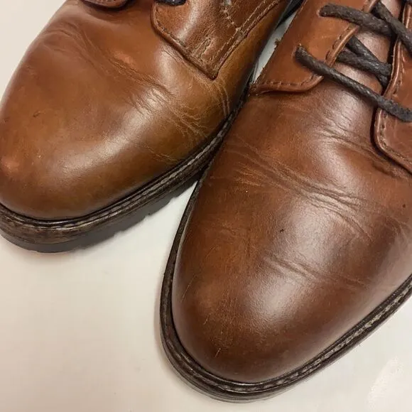 Polo Ralph Lauren Brown Oxford Shoes size 10 B28