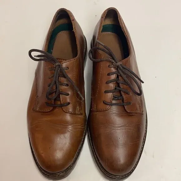 Polo Ralph Lauren Brown Oxford Shoes size 10 B28