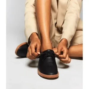 Ponto Women The Pacific Hybrid Oxford‎ Black Shoes Size 9.5