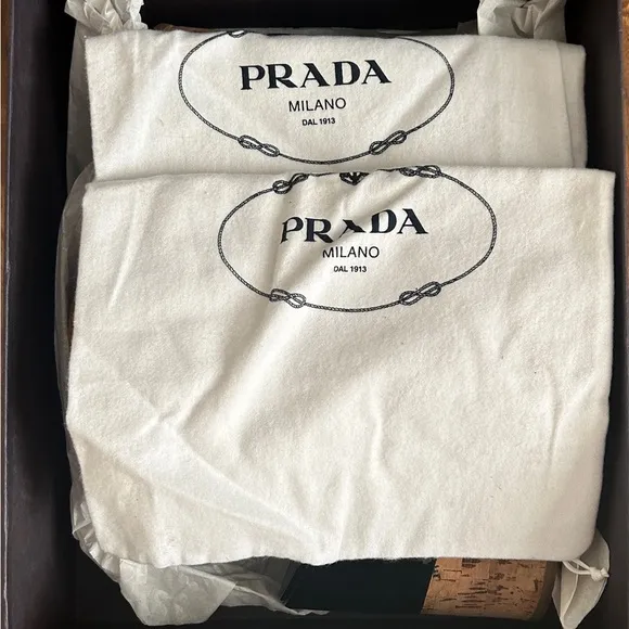 PRADA Platform Wedges 💥