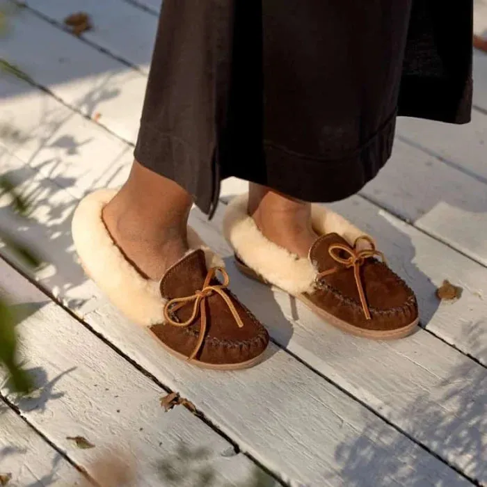Pre Order Minnetonka ALPINE SHEEPSKIN MOC for Women