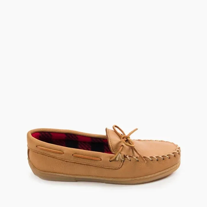 Pre-Order Minnetonka Men's MOOSEHIDE FLEECE MOC
