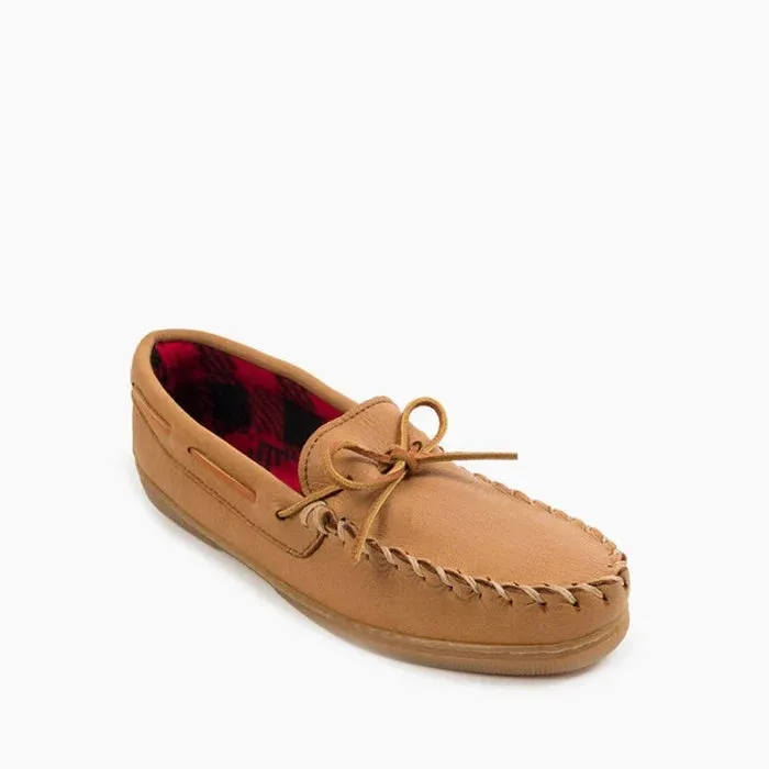 Pre-Order Minnetonka Men's MOOSEHIDE FLEECE MOC