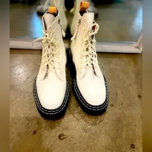 Proenza Schouler white combat boots