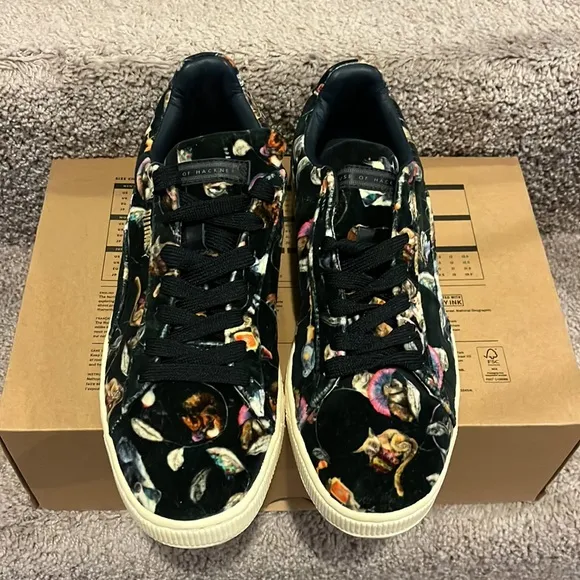 Puma Basket Classic Lo x HOH House of Hackney Critter shoes sneakers Mens 10.5