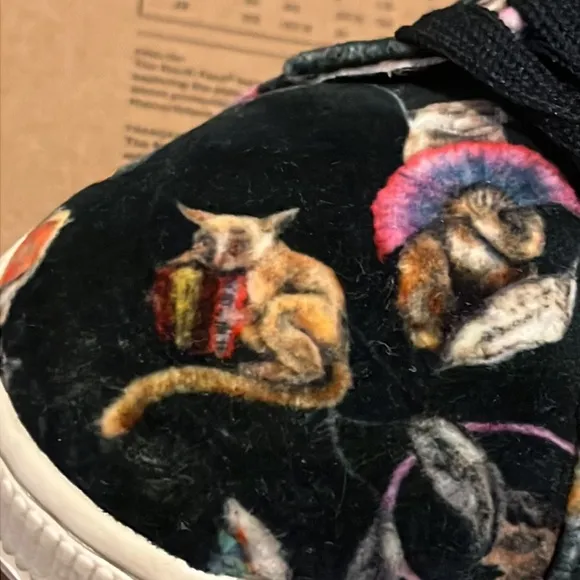 Puma Basket Classic Lo x HOH House of Hackney Critter shoes sneakers Mens 10.5