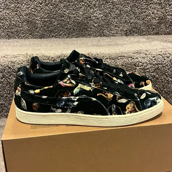 Puma Basket Classic Lo x HOH House of Hackney Critter shoes sneakers Mens 10.5