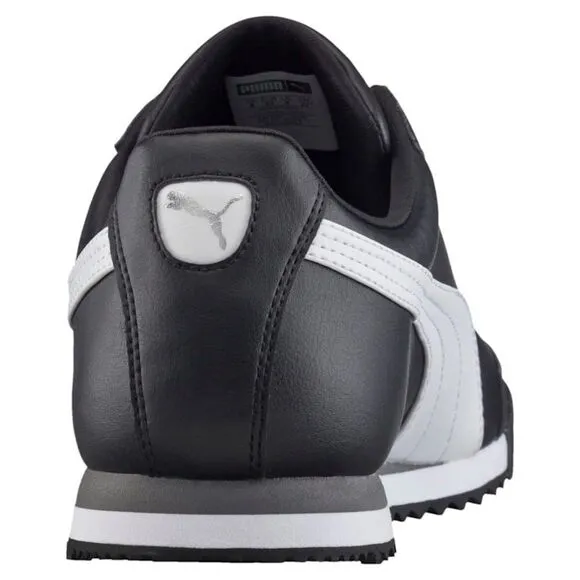 Puma Roma Basic Black White Sneakers Size 10,5