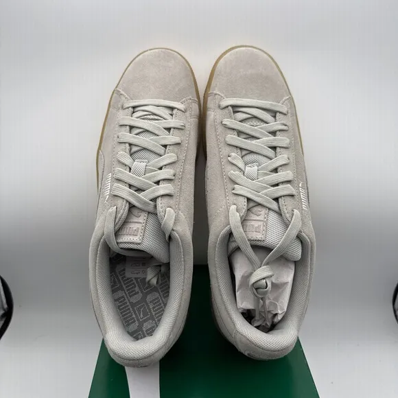 Puma Suede Classic Explosive Mens Shoes Size 10.5 NIB 362591 02 Gray Yellow