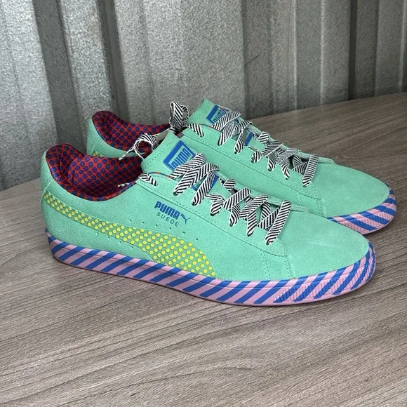 Puma Suede Classic Pop Culture Biscay Green 367776-01 / Men Size 9