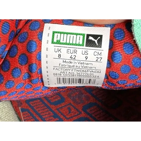 Puma Suede Classic Pop Culture Biscay Green 367776-01 / Men Size 9