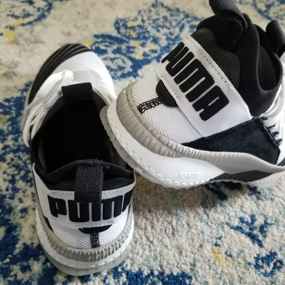 Puma Tsugi Jun Cubism Stretch Knit Running Shoes