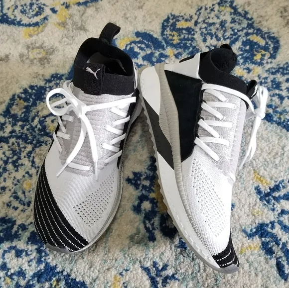 Puma Tsugi Jun Cubism Stretch Knit Running Shoes