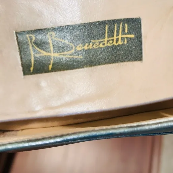 R Benedetto leather Wingtip Oxford.