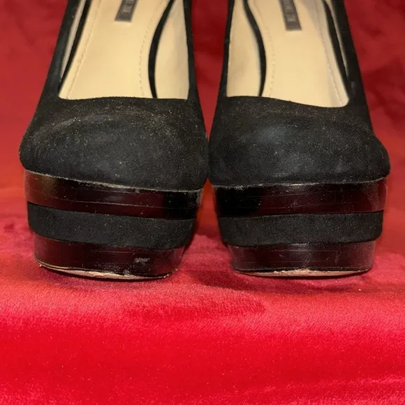 RACHEL ZOE EVA PLATFORM WEDGES 8.5