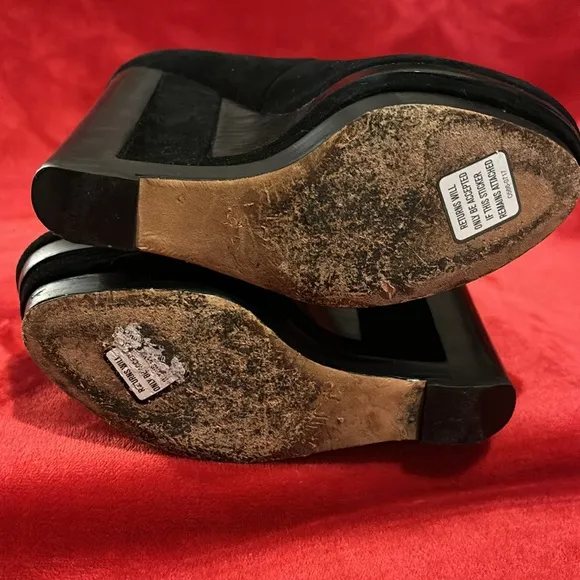 RACHEL ZOE EVA PLATFORM WEDGES 8.5